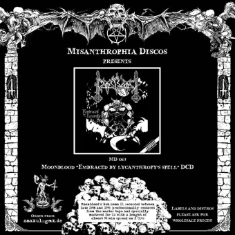 MOONBLOOD Embraced by lycanthropy's spell 2CD [CD]